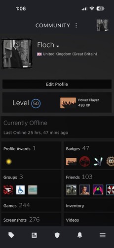Steam account with - , 144