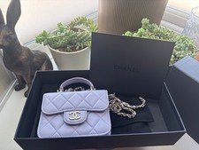 Chanel Metalesse Lilac Handle