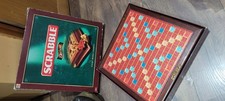 Vintage Wooden Tiles Scrabble