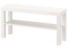 New IKEA LACK TV Bench Table Stand Plasma LCD LED Bed Sitting Room White 90x26cm