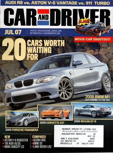 Car driver june 2007 - &,