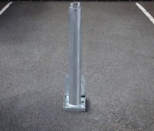 Heavy Duty Galvanised Retractable Telescopic Bollard-Secure & Easy to Use✅️