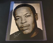 Dr. Dre Autograph on Color Photo Approx 17.5x24cm Eminem - HAND SIGNED - No COA