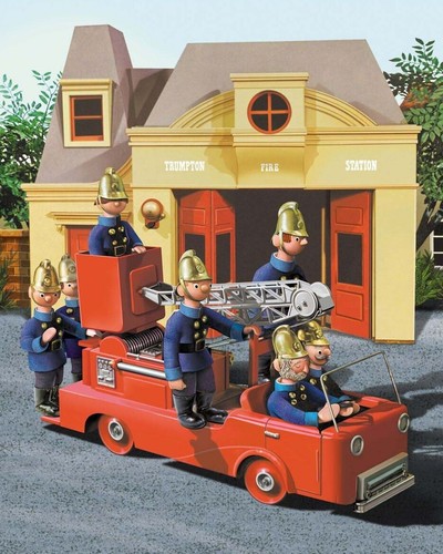 Trumpton 8 photograph - 10", 8"