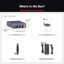 TPA3255 Bluetooth Sound Power Amplifier 300W X2 Mini Hifi Stereo Class D Amp Bas