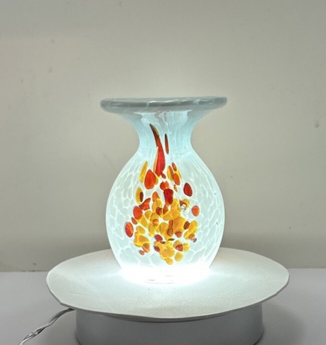 Mdina glass vase - vase, red