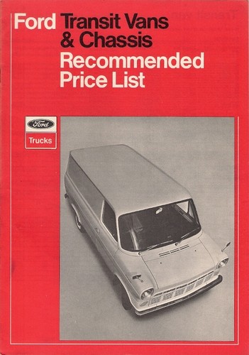 Ford transit mk1 prices - prices, &