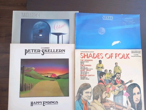 Folk joblot vinyl - x,
