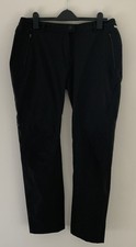 Women’s Black Regatta Slim Leg Walking Trousers, size 16