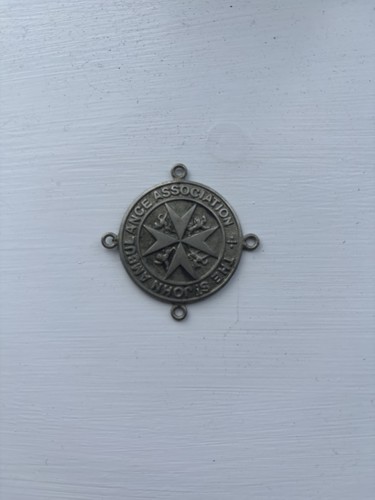 John ambulance medal - ambulance,
