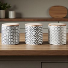 Set of 3 Tea Sugar and Coffee