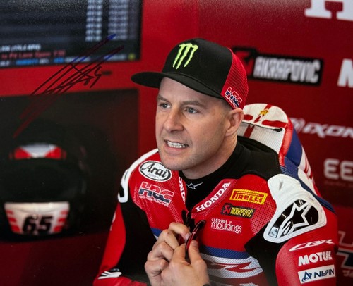 Jonathan rea hand signed 10x8 - rea,