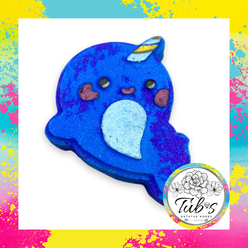 Narwhal bath bomb fun - bath,