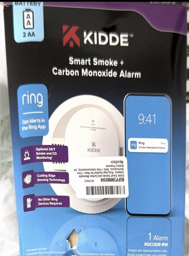 Ring smart smoke co detector - smoke, &