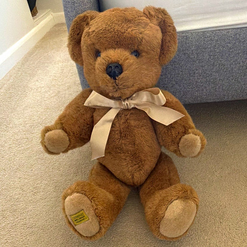 Merrythought brown beige plush - beige,