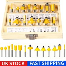 15pc 1/2inch Shank Router Bit