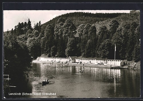 Postcard lenzkirch black - postcard, of