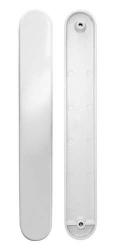 Upvc door handle blank - blank, plate