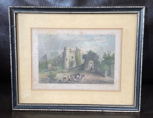 Antique carisbrooke lithograph - antique,