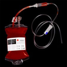 Dress Up Blood Bag Prop