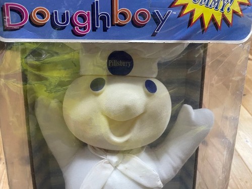 Pillsbury doughboy plush - pillsbury,