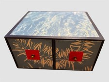 IKEA MOPPE 2 DRAWER CHEST OF DRAWERS USED IDEAL FOR CD STORAGE