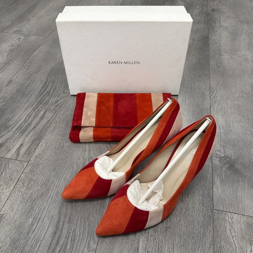 Karen millen red striped - millen,