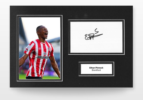 Ethan pinnock signed 12x8 - pinnock,