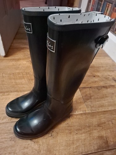 Joules wellington boots black - boots,