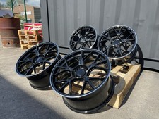 19" C63 AMG 507 Style Wheels Black Polished Mercedes C E Class W213 W205 W204