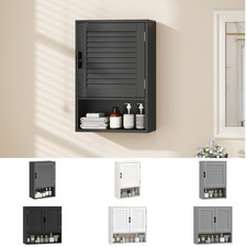 Wall mounted bathroom - wall, cabinet
