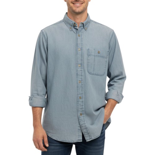 Wrangler mens denim shirt - mens,