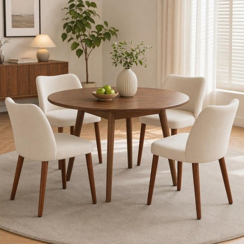 Dining chairs set modern - chairs, 4
