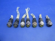 Cessna 310 Press-To-Test Lights P/N MS25041-2, MS25041-4 LOT OF 7 (0125-1005)