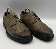 Hotter Defender Brogue Shoes Mens Comfort Concept  Leather UK 8 Std US 9