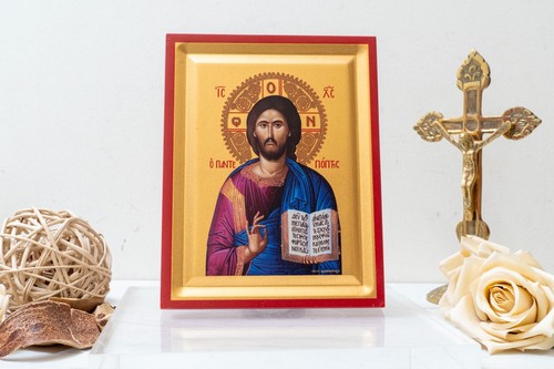 Jesus christ orthodox icon - jesus,