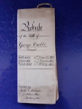 1923 Probate of the will of