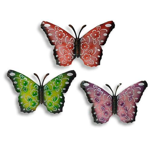 Butterflies metal butterfly - 3x,
