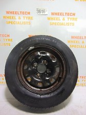 CITROEN SAXO STEEL WHEEL & TYRE 165/70/R13 - AROUND 6MM TREAD LEFT