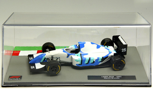 Martin brundle ligier js39 - martin,