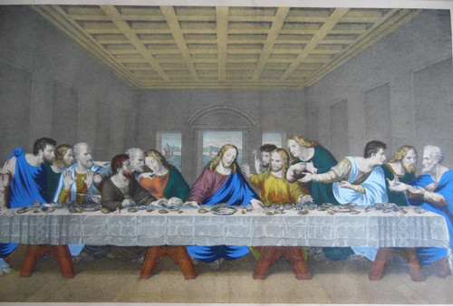 The last supper vinci hand - the,