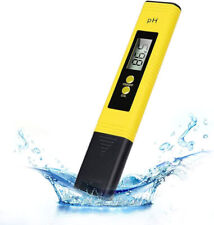 PH Meter LCD Digital Electric Tester Pen Water Hydroponics Test Kit Aquarium UK