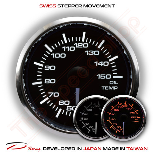 Oil temperature gauge celsius - gauge,