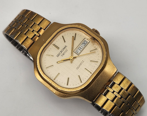 Rare vintage men microma - rare,