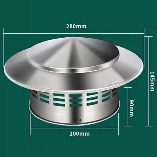 Roof cowl metal top - uk,