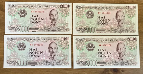 Lot vietnam banknotes - of, 4
