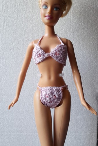 Barbie bikini crocheted - barbie,
