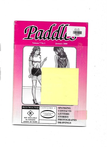 Vintage magazine paddles - paddles, v7
