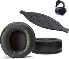 AHG Premium Sheepskin Ear Pads and Cowhide Headband Strap Compatible with Audeze