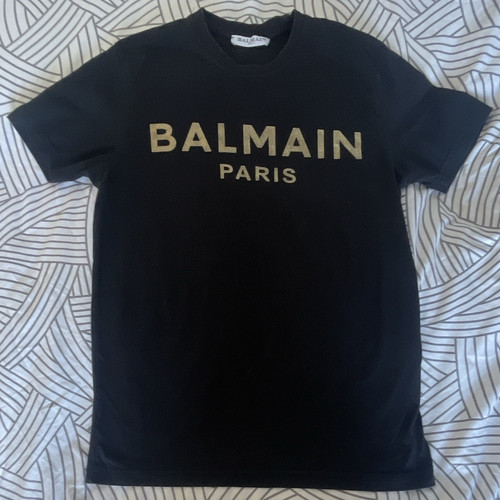 Balmain paris men black - men's, gold
